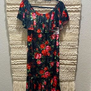 LuLaRoe Cici Midi Dress NWT